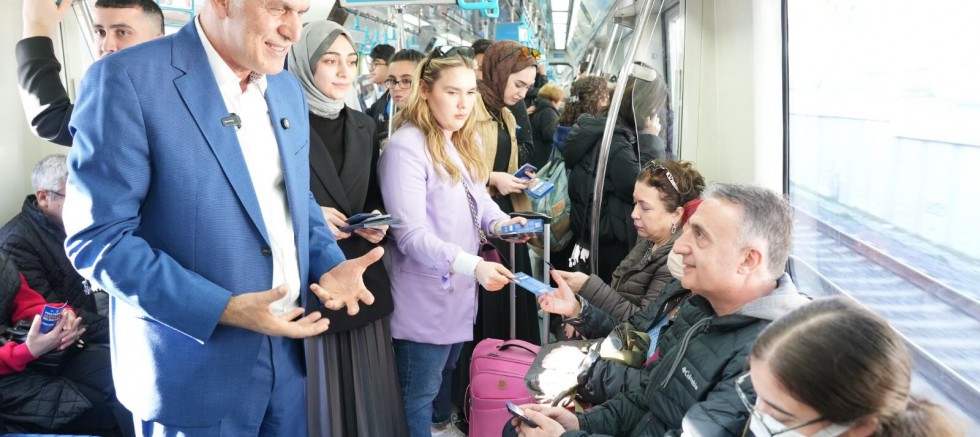 Kadem Ekşi, Marmaray’da Projelerini Anlattı