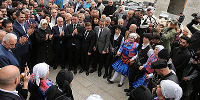 İBB Adayı Murat Kurum ve Kadem Ekşi, Trabzonlular Derneği’nde